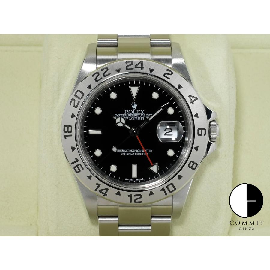 ロレックス エクスプローラーII Ref.16570 ステンレススチール ブラック文字盤 オイスターブレスレット | エクスプローラーII