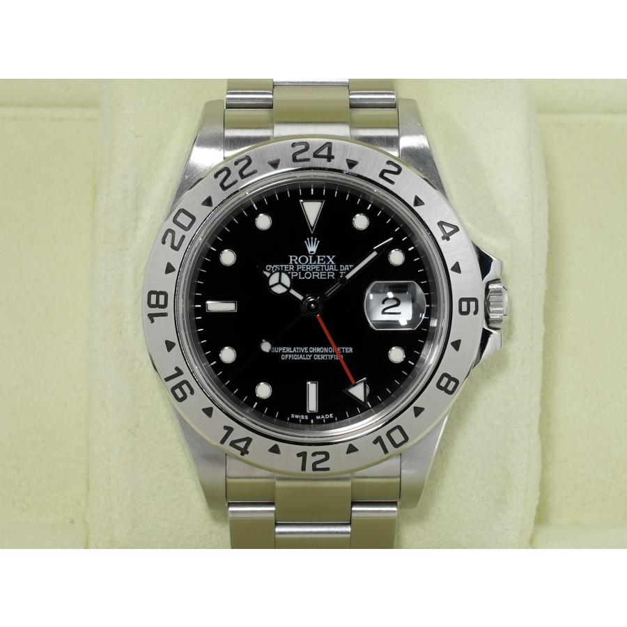 ロレックス エクスプローラーII Ref.16570 ステンレススチール ブラック文字盤 オイスターブレスレット | エクスプローラーII | 01
