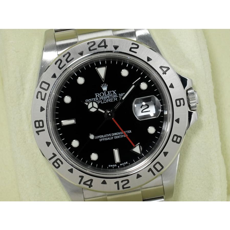 ロレックス エクスプローラーII Ref.16570 ステンレススチール ブラック文字盤 オイスターブレスレット | エクスプローラーII | 02