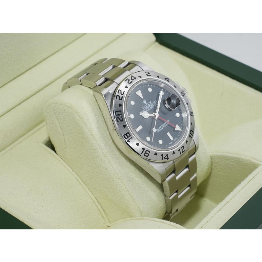 ロレックス エクスプローラーII Ref.16570 ステンレススチール ブラック文字盤 オイスターブレスレット | エクスプローラーII | 04