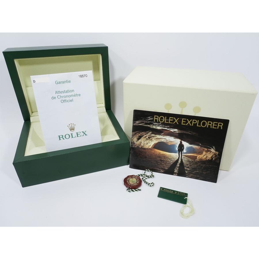 ロレックス エクスプローラーII Ref.16570 ステンレススチール ブラック文字盤 オイスターブレスレット | エクスプローラーII | 09
