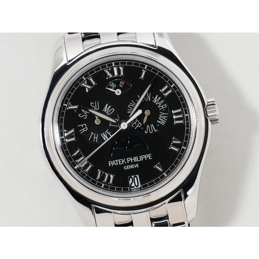 パテックフィリップ アニュアルカレンダー ムーンフェイズ Ref.5036/1G-013 18KWG ブラック文字盤 | PATEK PHILIPPE | 02