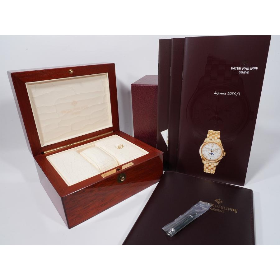 パテックフィリップ アニュアルカレンダー ムーンフェイズ Ref.5036/1G-013 18KWG ブラック文字盤 | PATEK PHILIPPE | 09