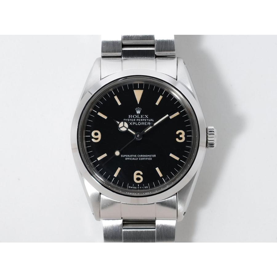 ロレックス エクスプローラーI Ref.1016 SS ブラック文字盤 | エクスプローラー（ROLEX） | 01