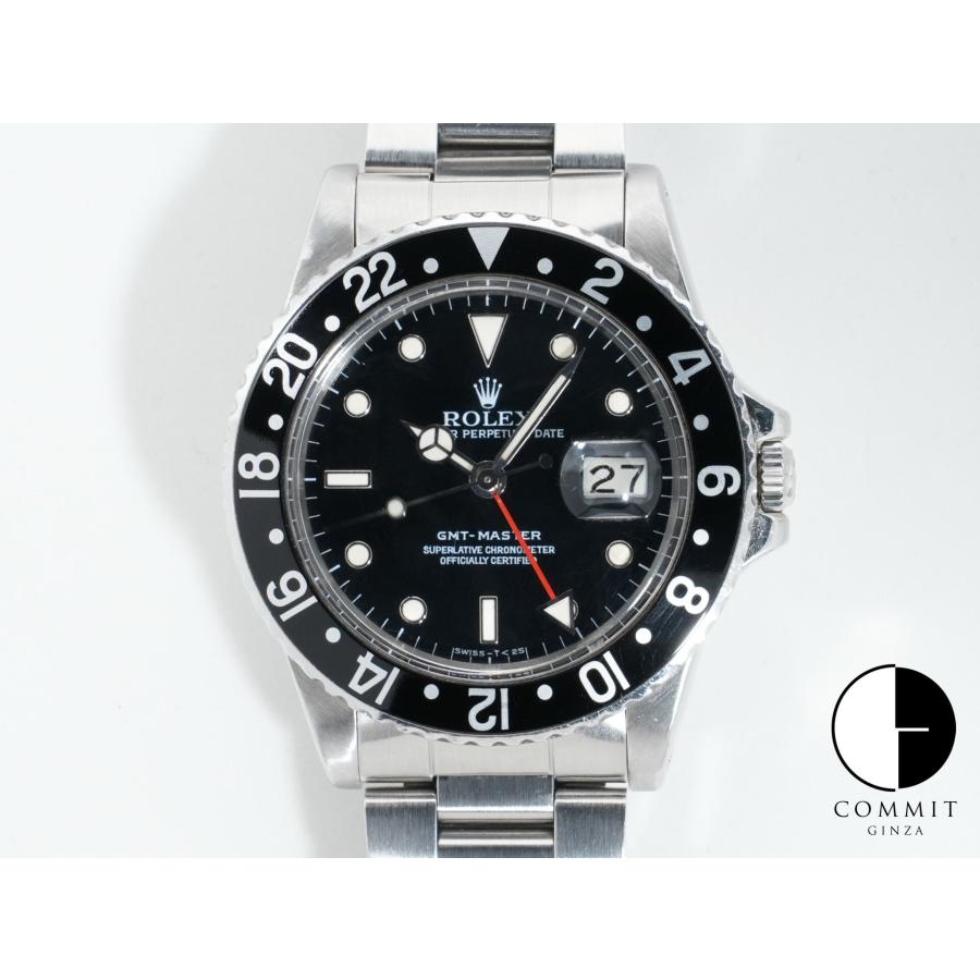 ロレックス GMTマスター Ref.16750 ステンレススチール ブラック文字盤 オイスターブレスレット | GMTマスター