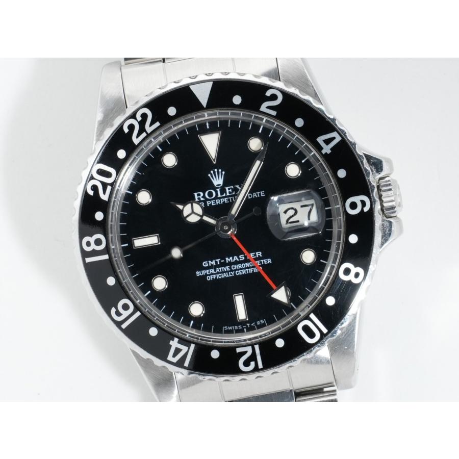 ロレックス GMTマスター Ref.16750 ステンレススチール ブラック文字盤 オイスターブレスレット | GMTマスター | 02