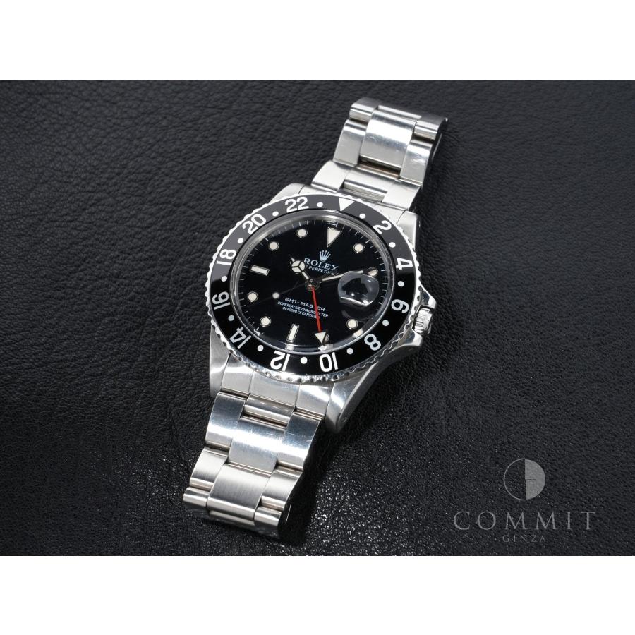 ロレックス GMTマスター Ref.16750 ステンレススチール ブラック文字盤 オイスターブレスレット | GMTマスター | 09