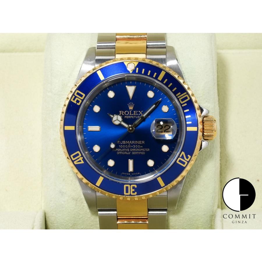 ロレックス サブマリーナー デイト Ref.16613 ステンレススチール/イエローゴールド ブルー文字盤 | サブマリーナー