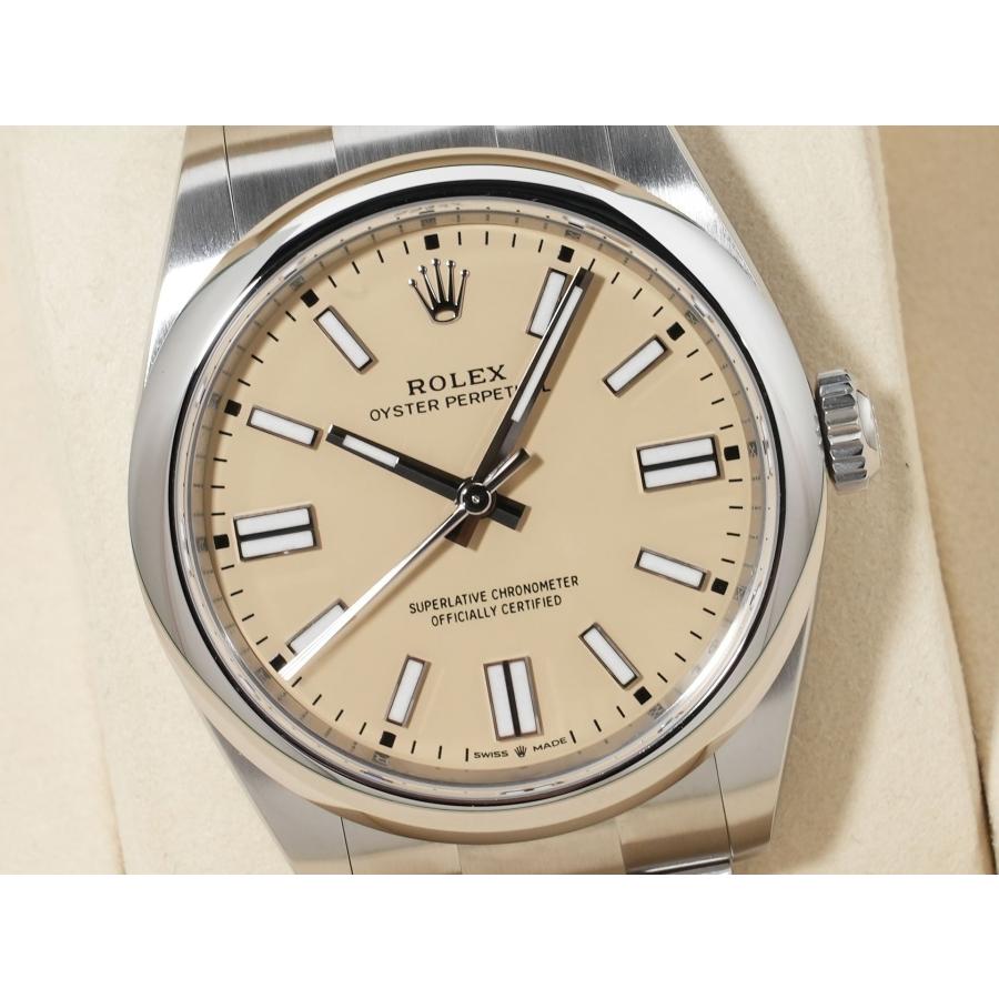 ロレックス オイスターパーペチュアル41 Ref.134300 SS ベージュ文字盤 | オイスター パーペチュアル | 02