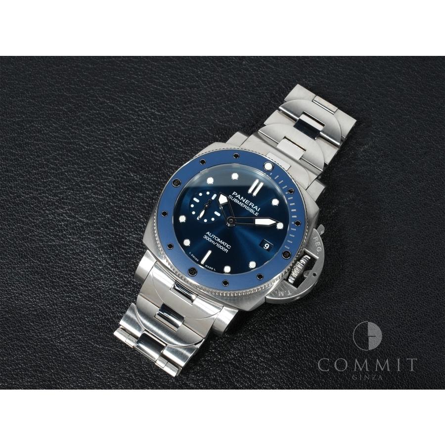 パネライ サブマーシブル ブルー ノッテ Ref.PAM01068 SS/CE ブルー文字盤 | OFFICINE PANERAI | 10