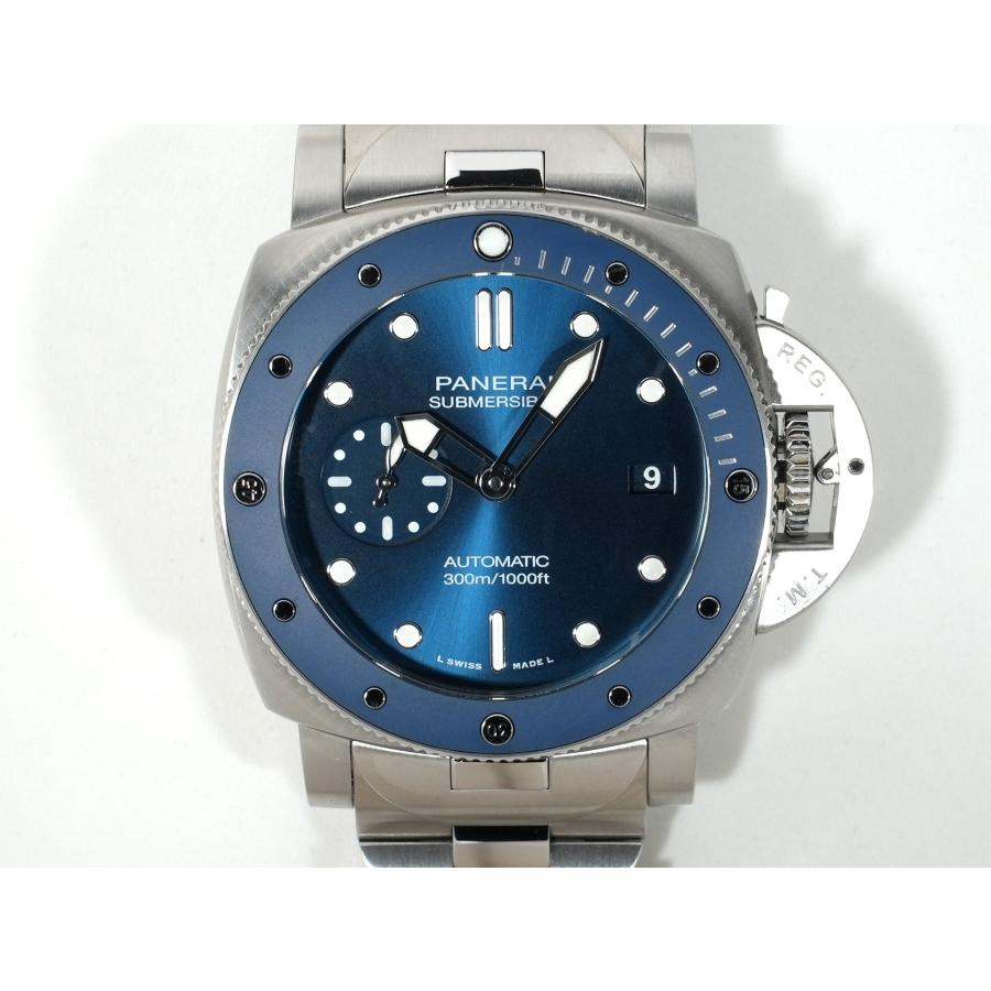 パネライ サブマーシブル ブルー ノッテ Ref.PAM01068 SS/CE ブルー文字盤 | OFFICINE PANERAI | 01