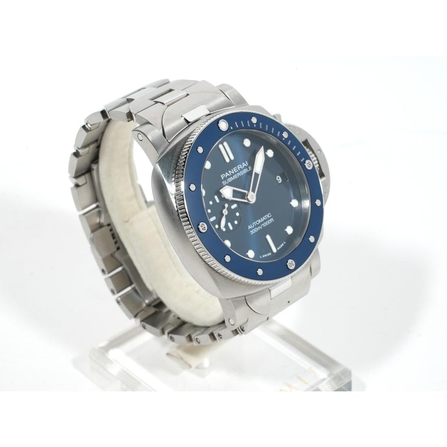 パネライ サブマーシブル ブルー ノッテ Ref.PAM01068 SS/CE ブルー文字盤 | OFFICINE PANERAI | 04