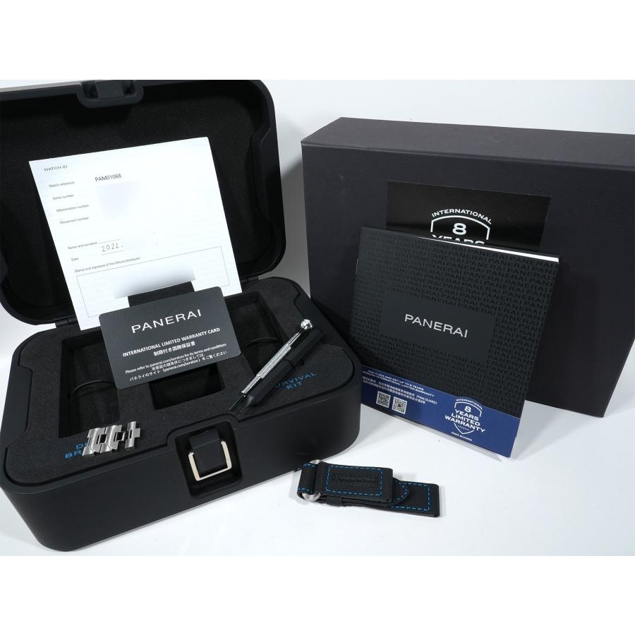 パネライ サブマーシブル ブルー ノッテ Ref.PAM01068 SS/CE ブルー文字盤 | OFFICINE PANERAI | 09