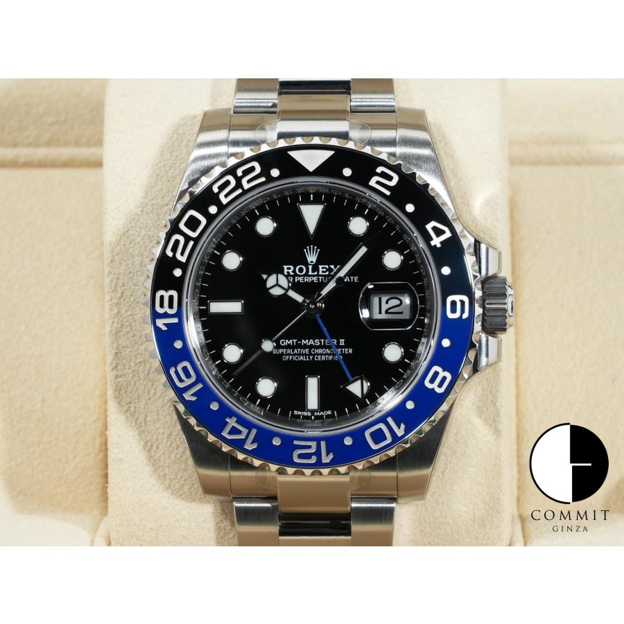 ロレックス GMTマスターII Ref.116710BLNR SS ブラック文字盤 | GMTマスター