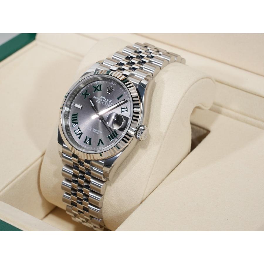 ロレックス デイトジャスト36 Ref.126234 SS/WG スレートローマン文字盤 ジュビリーブレスレット | デイトジャスト | 03