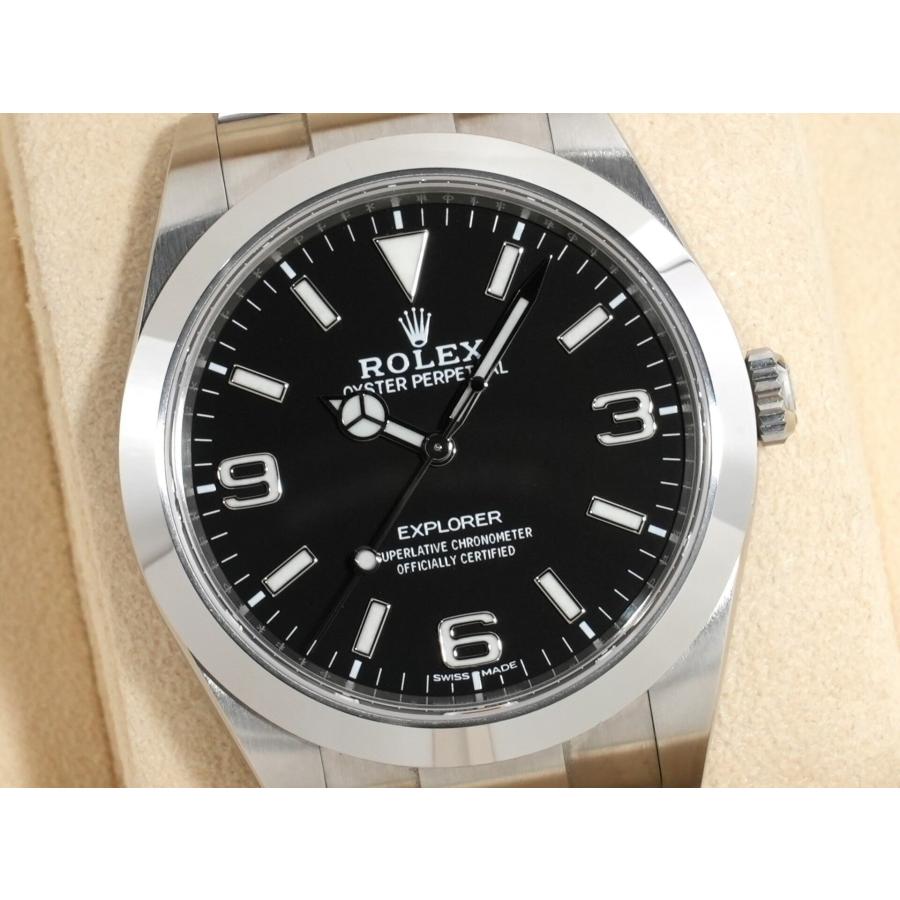 ロレックス エクスプローラーI Ref.214270 ステンレススチール ブラック文字盤 オイスターブレスレット | エクスプローラー（ROLEX） | 02