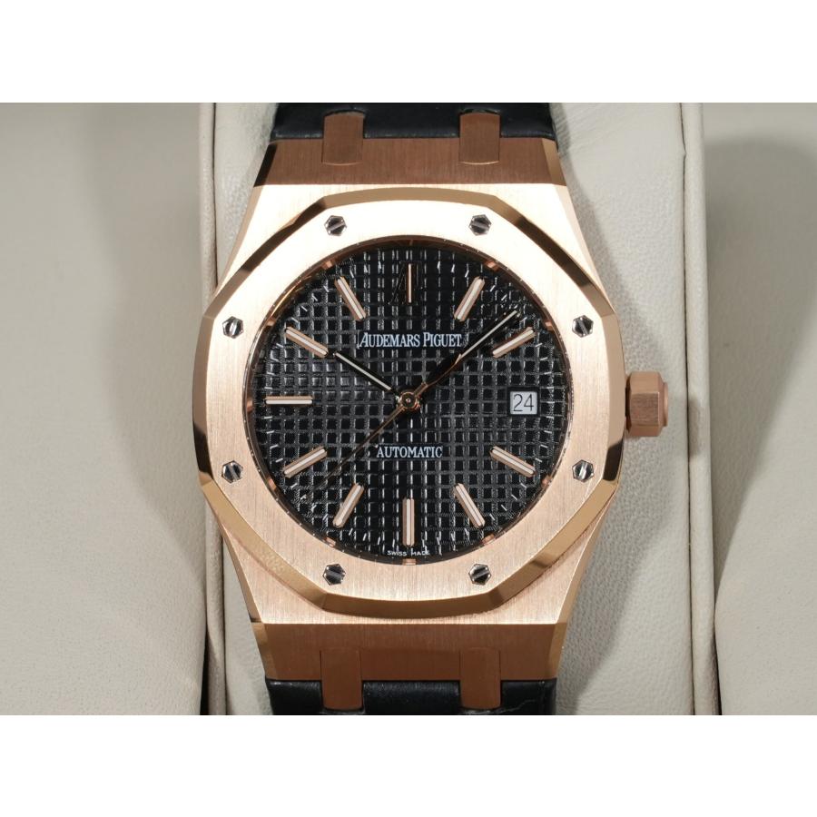 オーデマピゲ ロイヤルオーク Ref.15300OR.OO.D002CR.01 ピンクゴールド ブラック文字盤 | ロイヤルオーク | 01
