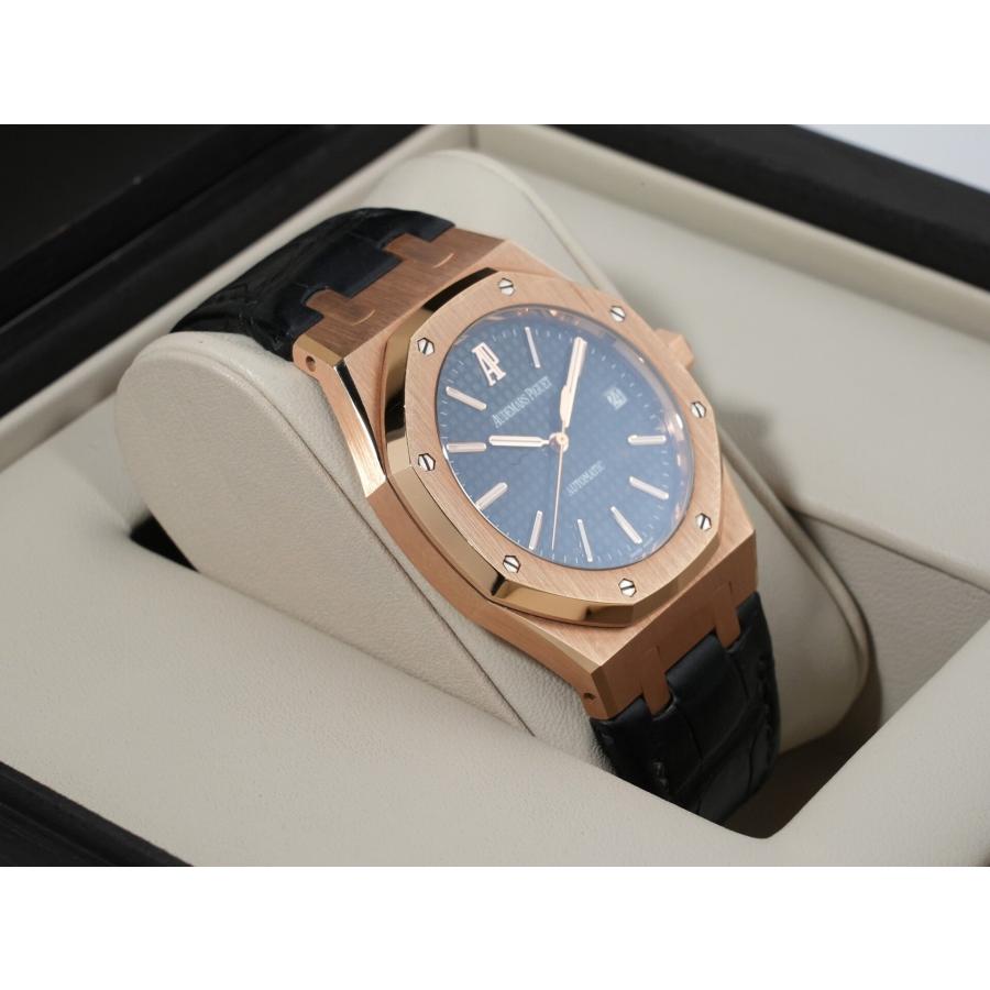 オーデマピゲ ロイヤルオーク Ref.15300OR.OO.D002CR.01 ピンクゴールド ブラック文字盤 | ロイヤルオーク | 04