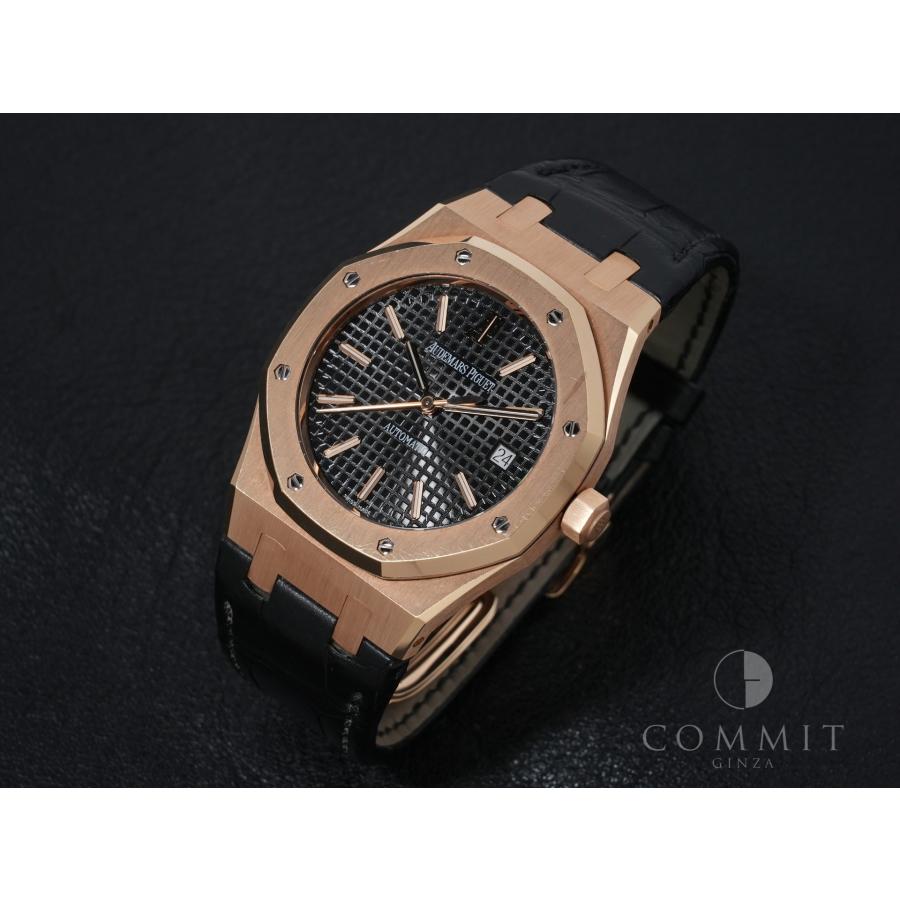 オーデマピゲ ロイヤルオーク Ref.15300OR.OO.D002CR.01 ピンクゴールド ブラック文字盤 | ロイヤルオーク | 09