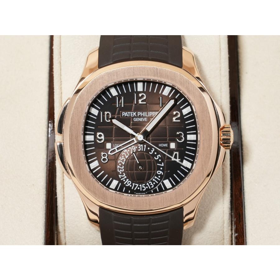 パテックフィリップ アクアノート Ref.5164R-001 ローズゴールド ブラウン エンボス文字盤 | アクアノート | 01