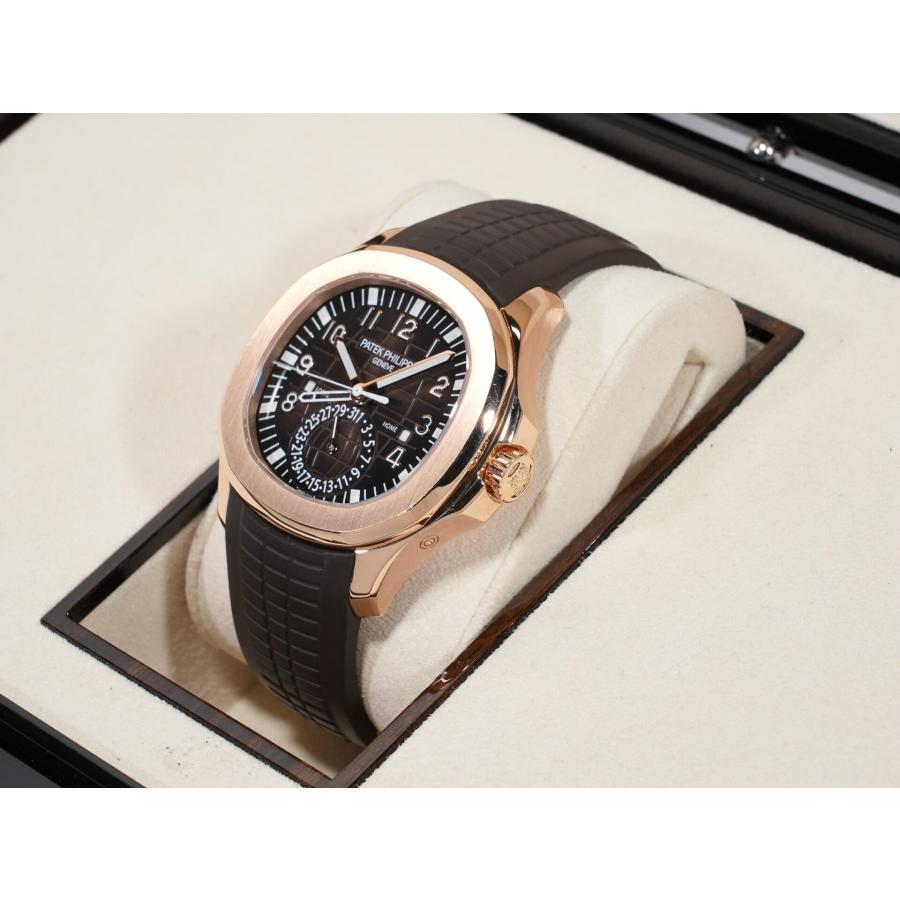 パテックフィリップ アクアノート Ref.5164R-001 ローズゴールド ブラウン エンボス文字盤 | アクアノート | 03