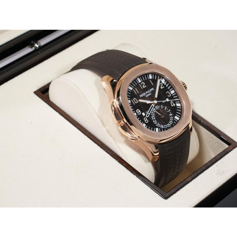 パテックフィリップ アクアノート Ref.5164R-001 ローズゴールド ブラウン エンボス文字盤 | アクアノート | 04
