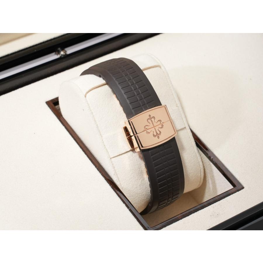 パテックフィリップ アクアノート Ref.5164R-001 ローズゴールド ブラウン エンボス文字盤 | アクアノート | 06