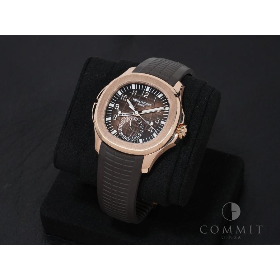 パテックフィリップ アクアノート Ref.5164R-001 ローズゴールド ブラウン エンボス文字盤 | アクアノート | 09