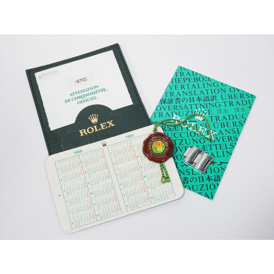 ロレックス GMTマスター Ref.16700 ステンレススチール ブラック文字盤 オイスターブレスレット | GMTマスター | 09