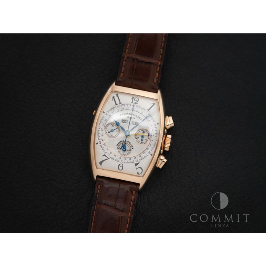 フランクミュラー トノーカーベックス マスターカレンダー クロノグラフ Ref.6850CCMC イエローゴールド シルバー文字盤 | FRANCK MULLER | 13