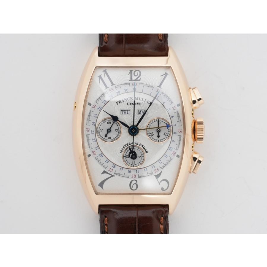 フランクミュラー トノーカーベックス マスターカレンダー クロノグラフ Ref.6850CCMC イエローゴールド シルバー文字盤 | FRANCK MULLER | 01