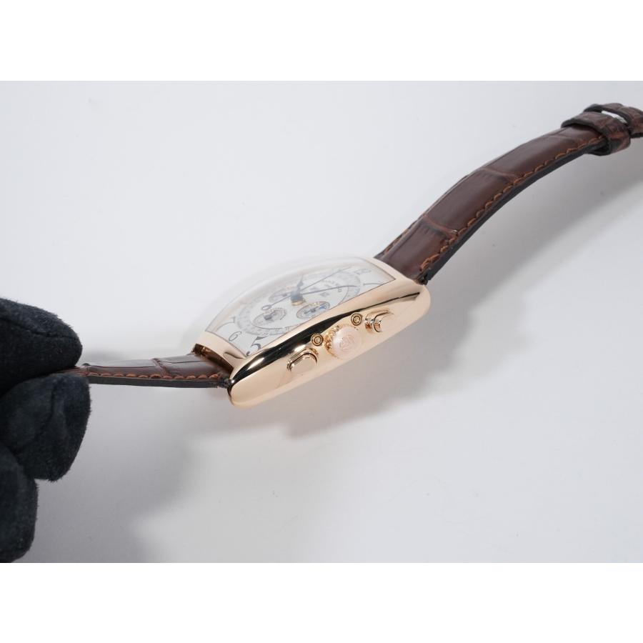 フランクミュラー トノーカーベックス マスターカレンダー クロノグラフ Ref.6850CCMC イエローゴールド シルバー文字盤 | FRANCK MULLER | 03