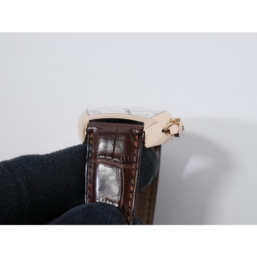 フランクミュラー トノーカーベックス マスターカレンダー クロノグラフ Ref.6850CCMC イエローゴールド シルバー文字盤 | FRANCK MULLER | 05