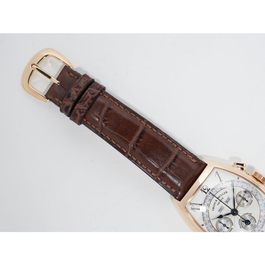フランクミュラー トノーカーベックス マスターカレンダー クロノグラフ Ref.6850CCMC イエローゴールド シルバー文字盤 | FRANCK MULLER | 07