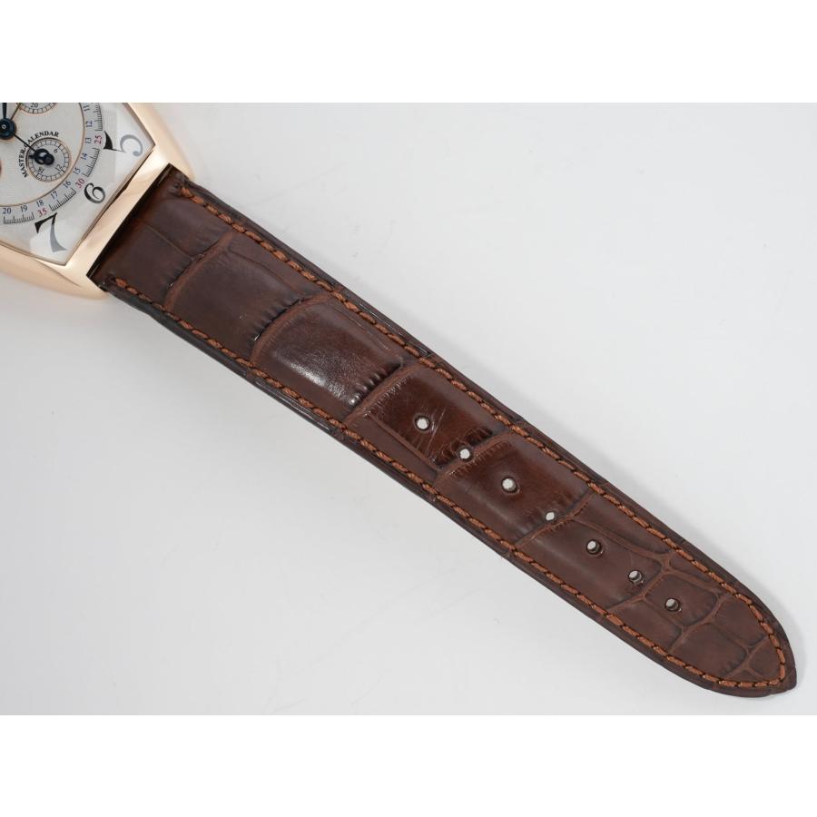 フランクミュラー トノーカーベックス マスターカレンダー クロノグラフ Ref.6850CCMC イエローゴールド シルバー文字盤 | FRANCK MULLER | 09