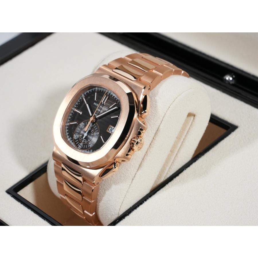 パテックフィリップ ノーチラス クロノグラフ TIFFANY＆CO. Ref.5980/1R-001 18KRG ブラックグラデーション文字盤 | ノーチラス | 03