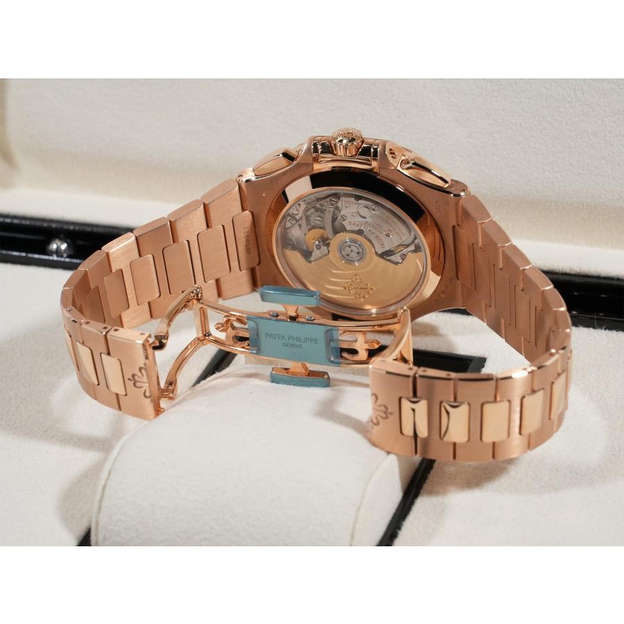 パテックフィリップ ノーチラス クロノグラフ TIFFANY＆CO. Ref.5980/1R-001 18KRG ブラックグラデーション文字盤 | ノーチラス | 06