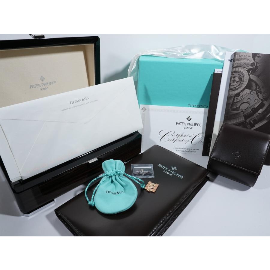 パテックフィリップ ノーチラス クロノグラフ TIFFANY＆CO. Ref.5980/1R-001 18KRG ブラックグラデーション文字盤 | ノーチラス | 07