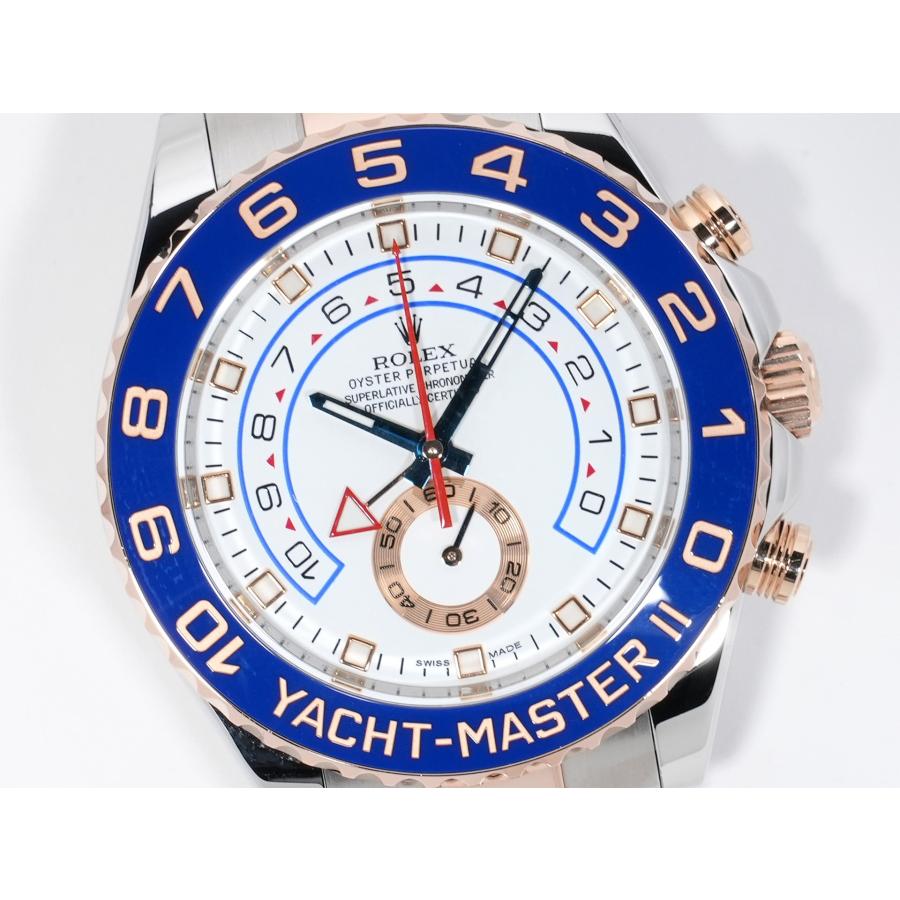 ロレックス ヨットマスターII Ref.116681 ステンレススチール/エバーローズゴールド ホワイト文字盤 | ヨットマスター | 02