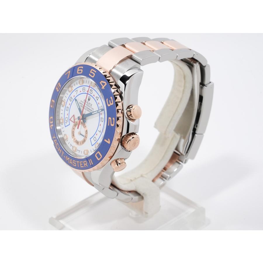 ロレックス ヨットマスターII Ref.116681 ステンレススチール/エバーローズゴールド ホワイト文字盤 | ヨットマスター | 03