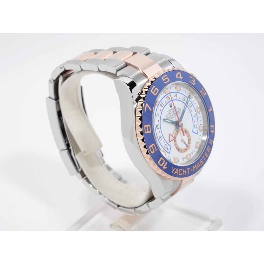 ロレックス ヨットマスターII Ref.116681 ステンレススチール/エバーローズゴールド ホワイト文字盤 | ヨットマスター | 04