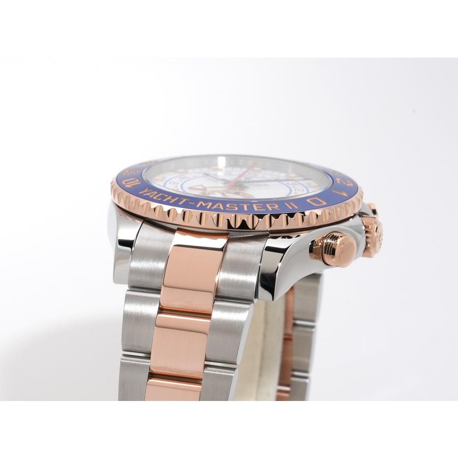 ロレックス ヨットマスターII Ref.116681 ステンレススチール/エバーローズゴールド ホワイト文字盤 | ヨットマスター | 05