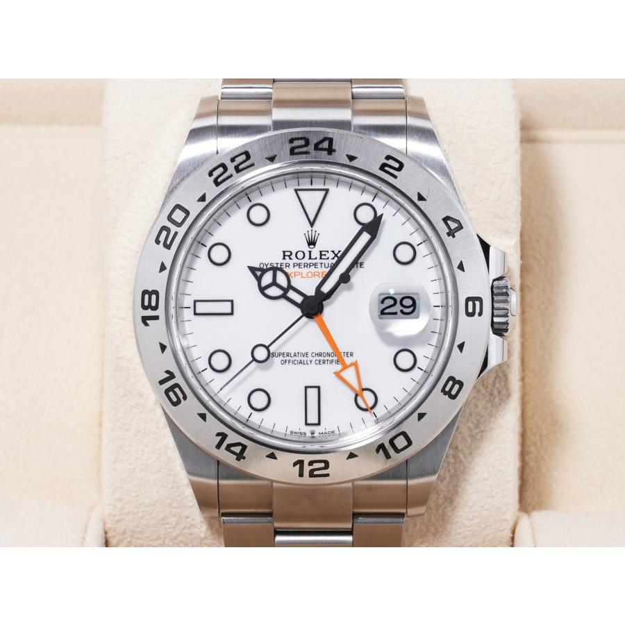 ロレックス エクスプローラーII Ref.226570 ステンレススチール ホワイト文字盤 オイスターブレスレット | エクスプローラーII | 01
