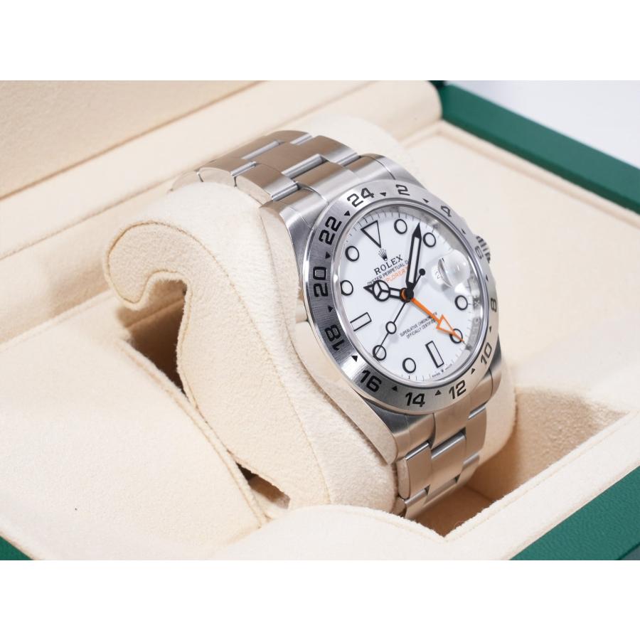 ロレックス エクスプローラーII Ref.226570 ステンレススチール ホワイト文字盤 オイスターブレスレット | エクスプローラーII | 04