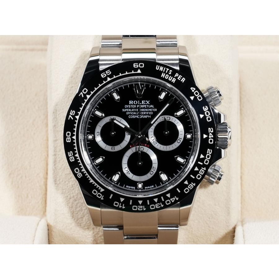 ロレックス デイトナ Ref.116500LN SS ブラック文字盤 | コスモグラフ デイトナ | 01