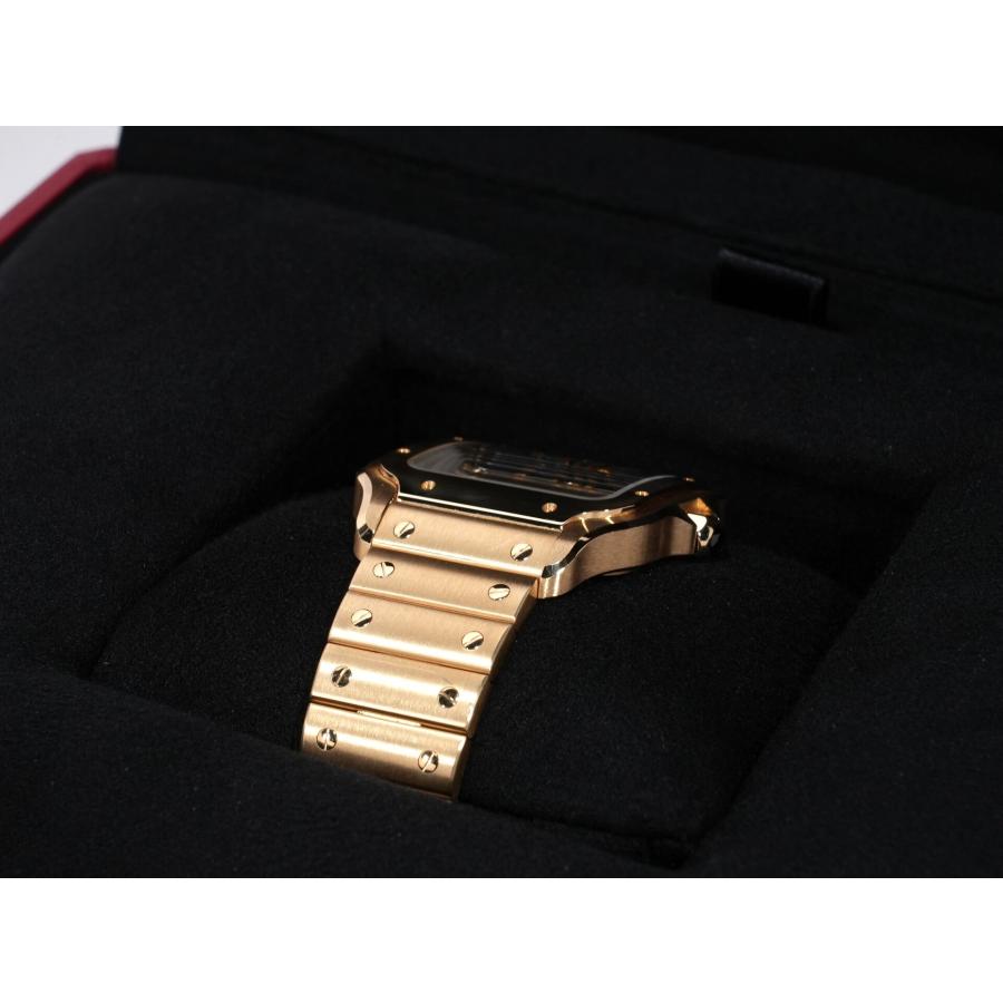 カルティエ サントス ドゥ カルティエ LM Ref.WHSA0042 イエローゴールド スケルトン文字盤 | Cartier | 05