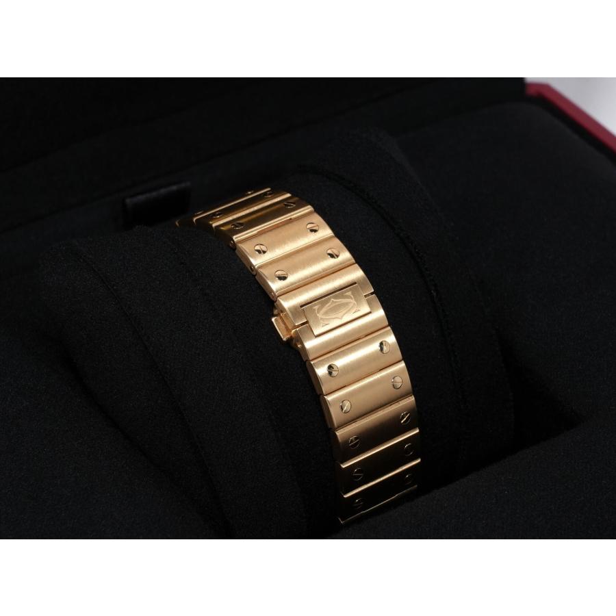 カルティエ サントス ドゥ カルティエ LM Ref.WHSA0042 イエローゴールド スケルトン文字盤 | Cartier | 06