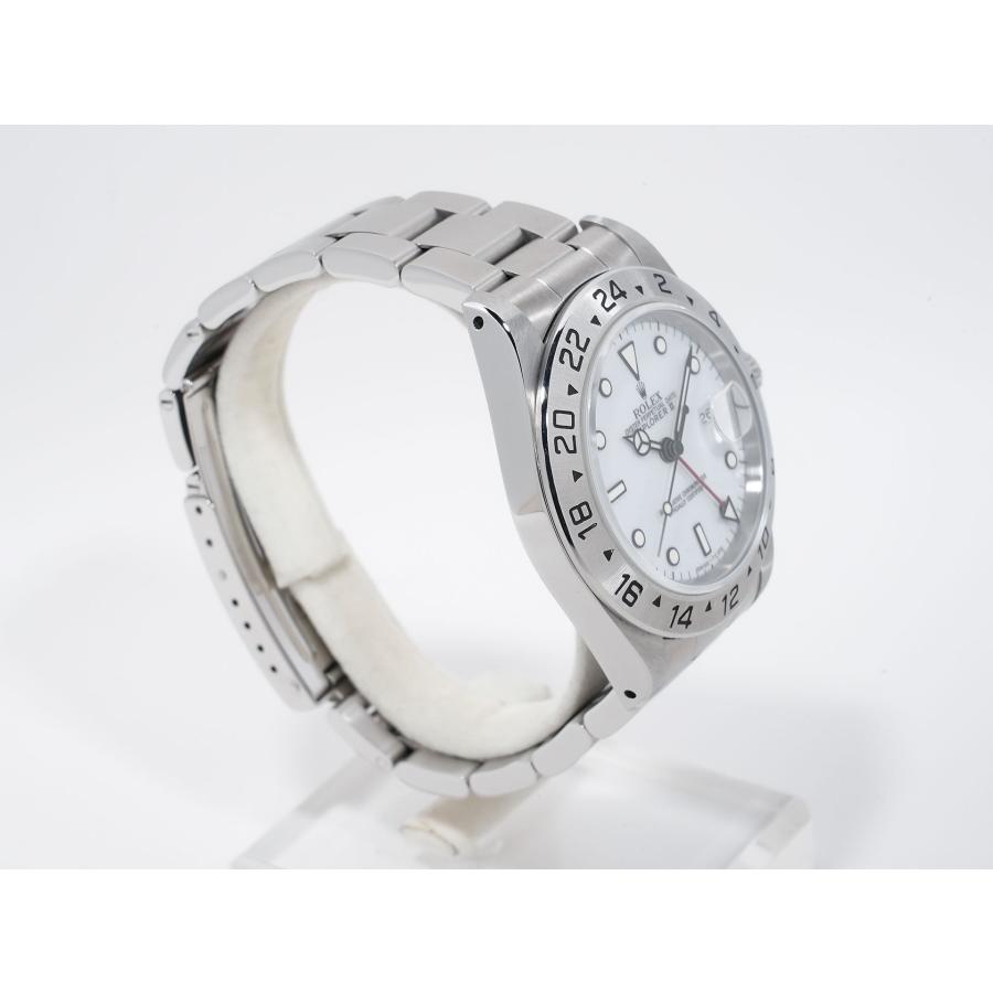 ロレックス エクスプローラーII Ref.16570 ステンレススチール ホワイト文字盤 オイスターブレスレット | エクスプローラーII | 04