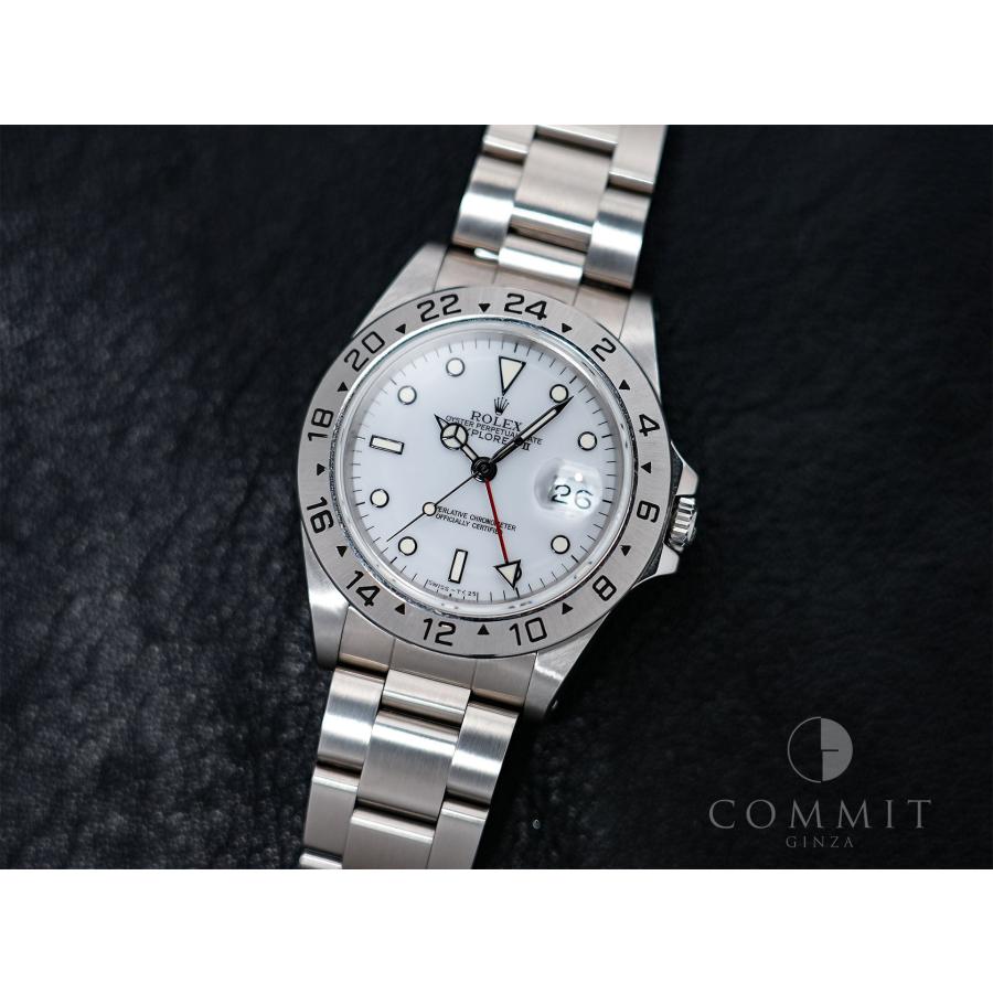 ロレックス エクスプローラーII Ref.16570 ステンレススチール ホワイト文字盤 オイスターブレスレット | エクスプローラーII | 09