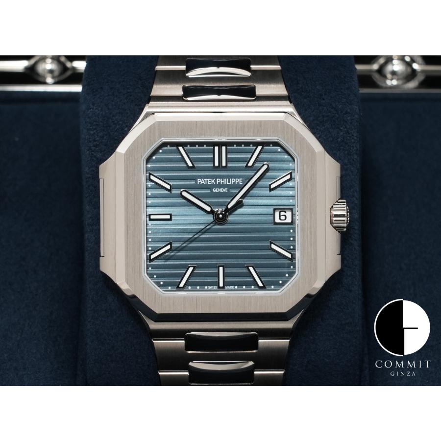 パテックフィリップ キュビタス Ref.7128/1G-001 ホワイトゴールド ブルーグレ?ー文字盤 | PATEK PHILIPPE